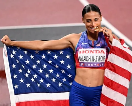 Sydney McLaughlin-Levrone clocks speediest women’s 400m in 40 years to claim championship title