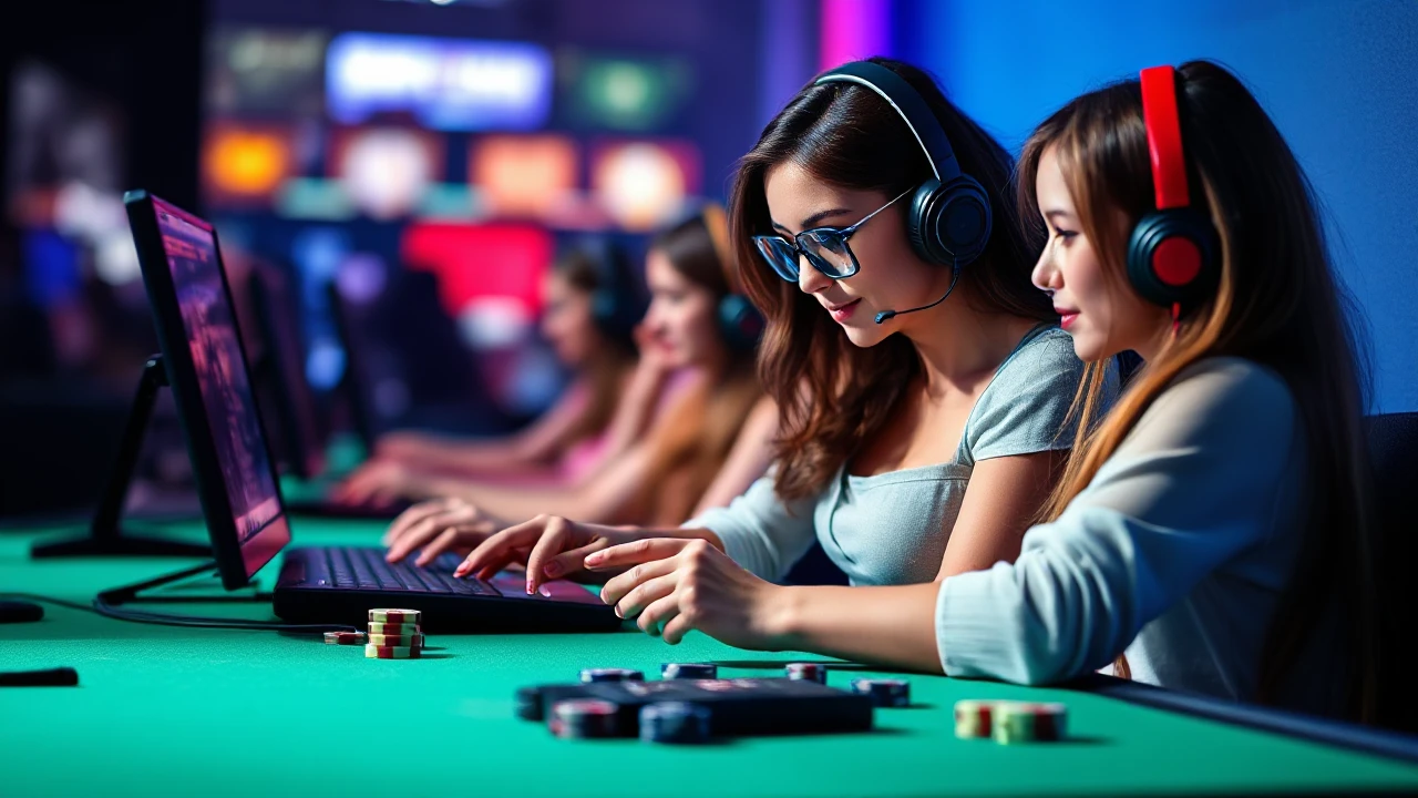 Females in Internet Gambling: A Flourishing Society