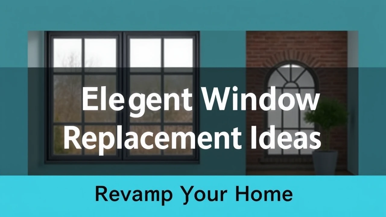 Revamp Your Home with Elegant Window Replacement Ideas