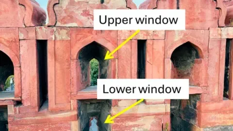 The capital's polluted air is turning the iconic Red Fort sooty, research confirms